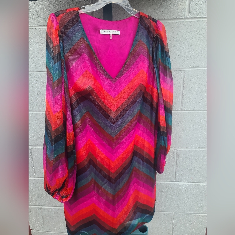 Trina Turk Sz 6 Tunic Dress